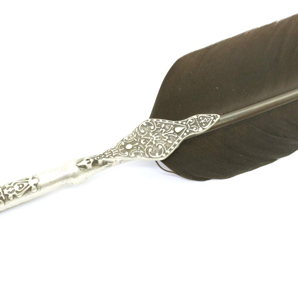 Amazon | DALLAITIダライッティ ラグジュアリー羽根ペン セピア インク Amazon | DALLAITIダライッティ ラグジュアリー羽根ペン セピア インク